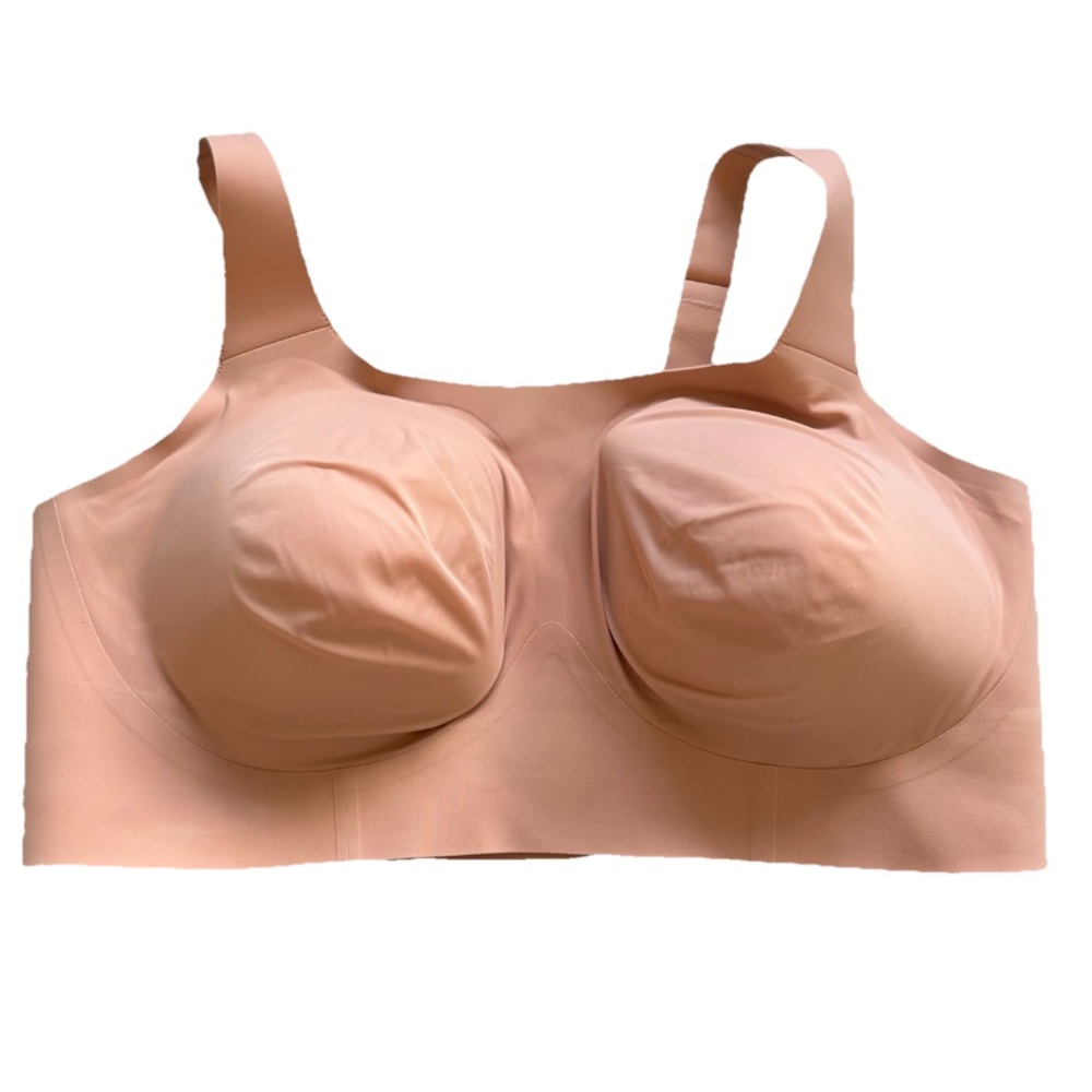 EVELYN BOBBIE Structured Scoop Bra Elegant Nude Comfortable 3X - Picture 5 of 5